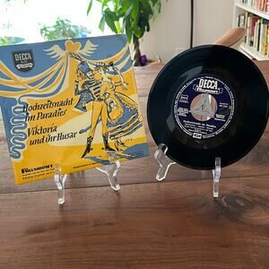 Viktoria Und Ihr Husar / Hochzeitsnacht Im Paradies  7" 45rpm 1955 Decca DX 1705